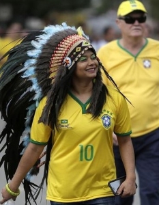 Бразилските фенове преди и след загубата от Германия на Световното по футбол    - 16