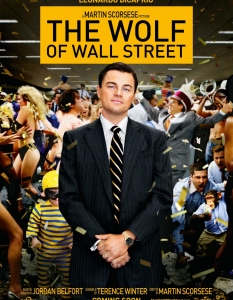 The Wolf of Wall Street (Вълкът от Уолстрийт)
Ако Мартин Скорсезе беше скромен, добър и дори наивен при режисурата на Hugo (Изобретението на Хюго), то в The Wolf of Wall Street всичко се обръща на 180 градуса. 
Биографичният филм за Джордан Белфърт може да не се категоризира като комедия, но със сигурност е най-смешният филм на 2013 г. 
Скандалното поведение на главния герой граничи с почти всичко, което сме виждали до момента, и точно затова го харесваме толкова много - секс, наркотици и рокендрол, мили мои!