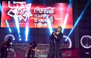 Coca-Cola Happy Energy Tour 2014 - финал с James Arthur в София