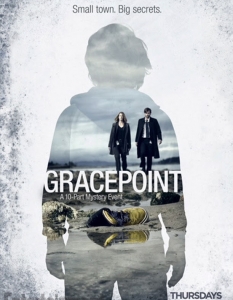 Gracepoint
Телевизия: FOX
Защо да го гледате: Единственото ни предложение от криминалния жанр е Gracepoint - дългоочаквания американски римейк на британската драма Broadchurch.
Историята проследява разследването на убийство в малко градче. Заплетеният случай е поет от детективите Ели Милър и Алек Харди. 
Интересното и в двете версии на сериала е, че главната мъжка роля е поверена на брилянтния британски актьор Дейвид Тенант, който е любимец на феновете на Doctor Who, както и на Хари Потър, където се превъплъти в героя Барти Крауч-младши.