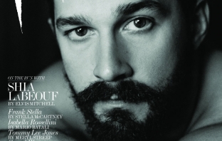 Шая Лeбьоф – само по хавлия за Interview Magazine 2014 Шая Лeбьоф – само по хавлия за Interview Magazine 2014