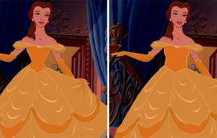 Ако Disney принцесите имаха реално изглеждаща талия...
