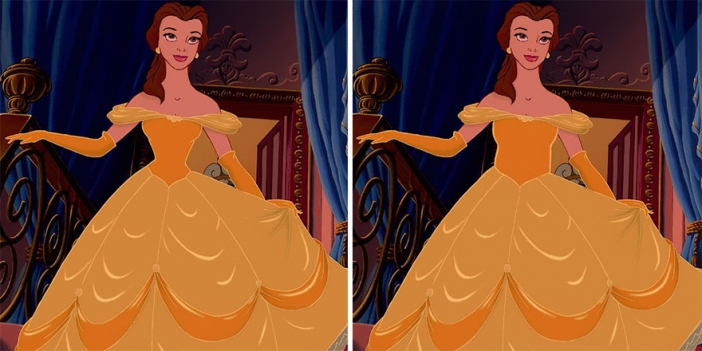 Ако Disney принцесите имаха реално изглеждаща талия...