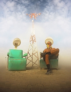 Луисид дрийминг със сюрреалистичните фотографии на Ари Фарарой от Burning Man 2014 - 1