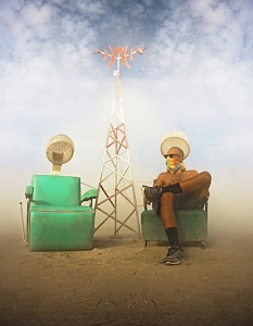 Луисид дрийминг със сюрреалистичните фотографии на Ари Фарарой от Burning Man 2014 - 1