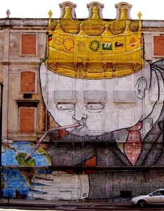 38 въздействащи произведения на уличното изкуство, които крещят неудобната истина - 24