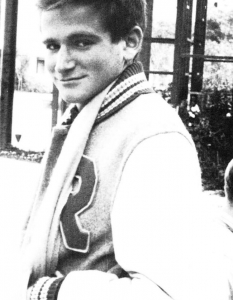 18-годишният Робин Уилямс в гимназия Редууд
