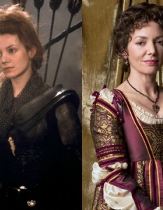 Joanne Whalley (Sorsha)Можете да я гледате още в The Borgias, Gossip Girl, Wolf Hall, Kill Me Again, в който отново си партнира с Вал Килмър - неин съпруг от 1988 до 1996 година