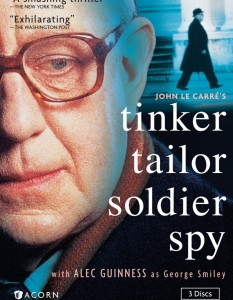 Tinker Tailor Soldier Spy (Дама, поп, асо, шпионин)
Този мини-сериал е базиран на едноименния роман на Джон Льо Каре, който през 2011 г. беше филмиран от Томас Алфредсон. 
Британската серийна екранизация e oт 1979 г. и в главната роля участва не кой да е, а сър Алек Гинес - актьорът, който е известен и с ролята си на Оби-Уан Кеноби в Star Wars (Междузвездни войни).