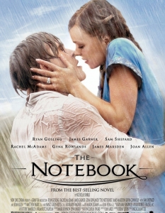 The Notebook (Тетрадката)
Филмите по творчеството на Никълъс Спаркс не могат да се похвалят с кой знае колко силни  заглавия. The Notebook обаче се откроява от всички останали.
Тъжната приказка за Ноа и Али и тяхната невъзможна любов ще ви разчувства всеки път, а ако не сте го гледали още, повярвайте ни - втори, трети и т.н. път ще има.