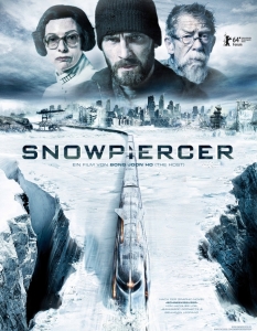 Snowpiercer (Снежен снаряд)
Глобален експеримент унищожава почти цялото човечество. С изключение на група хора, които оцеляват на борда на влак, който обикаля Земята.
В изключителната антиутопия, за която разбраха по-малко зрители, отколкото заслужава, участват Крис Еванс, Тилда Суинтън, Ед Харис, Джон Хърт, Джейми Бел, Октавия Спенсър и др.
 