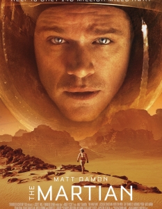 The Martian (Марсианецът)
Ридли Скот отново се завръща към любимия си sci-fi жанр - с адаптация на романа The Martian (Марсианецът) на Анди Уиър. 
Сюжетът заема много от "Робинзон Крузо", като измества действието в космоса. Кастът пък е съставен от брилянтни актьори като Мат Деймън, Джесика Частейн, Кейт Мара, Себастиан Стан, Шон Бийн, Джеф Даниелс, Кристен Уиг, Майкъл Пеня, Чиуетел Еджиофър и др.