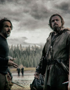 The Revenant (Завръщането)
Както видяхме последно в Birdman (Бърдмен), Алехандро Гонзалес Иняриту не е случаен режисьор и с Леонардо Ди Каприо явно са решили да покоряват нови върхове.
Съпътствани от Том Харди и Уил Поултър, те заснеха един изключителен разказ за борбата за оцеляване - ловец е предаден от своите приятели и изоставен в дивото. След като се спасява той решава да подготви отмъщението им…