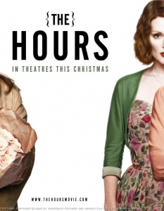 The Hours (Часовете)
Драмата на Стивън Долдри събира жени, живели в различни епохи, но с еднакво драматични съдби, чиято пресечна точка се оказва романът "Мисис Далауей" на Вирджиния Улф.
Трите героини във филма са представени брилянтно от Никол Кидман (спечелила "Оскар" за главна женска роля), Мерил Стрийп и Джулиан Мур.