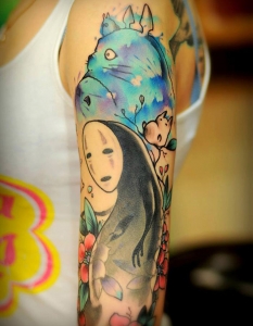 Героите на Studio Ghibli оживяват в 20 татуировки, вдъхновени от Миязаки - 14