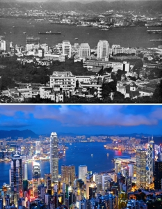 Хонконг - през 60-те години на XX век и днес