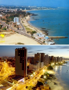 Форталеза, Бразилия - през 80-те години на XX век и днес