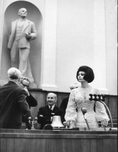 София Лорен в Кремъл, 1965 г.