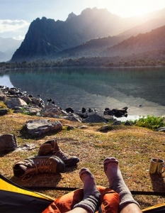 Езеро Алаудин, Таджикистан