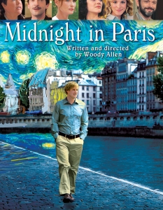 Midnight In Paris (Полунощ в Париж)
Уди Алън е режисьорът на любовните истории. Невинаги е романтичен, но в Midnight In Paris определено уцелва в десетката.