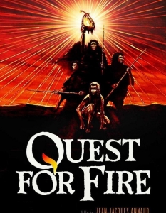 Quest for Fire (Борба за огън)
Както и сюжетът му, този филм ще ви се стори древен. Направен през далечната 1981 г. от Жан-Жак Ано, той разказва за праисторическо племе, което търси огъня. 
В една от главните роли на праисторическия човек Амукар виждаме култовия Рон Пърлман.