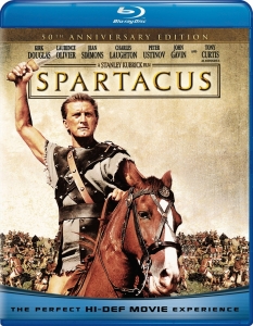 Spartacus (Спартак)
Със Spartacus проследяваме развитието на най-големия гладиаторски бунт в историята на Римската империя, воден от роб на име Спартак (Кърк Дъглас в главната роля).
Филмът печели 4 награди "Оскар" и става една от най-успешните ленти на Стенли Кубрик.