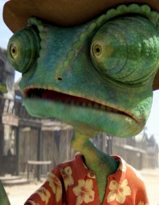 Rango (Ранго) – 2011
Колко скептични бяхте, когато научихте, че Гор Вербински режисира анимационен уестърн с Джони Деп в главната роля? А нямаше нужда, защото Rango е страхотен!
Главният герой е обикновен хамелеон, който няма и представа, че случайно ще попадне на град, който има отчаяна нужда от шериф. Шериф като него...