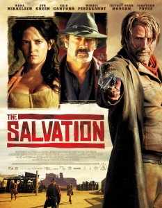 The Salvation (Спасението) – 2014
Мадс Микелсен се впуска в страхотна битка за оцеляване, игра на котка и мишка с Джефри Дийн Морган, в която не остава безучастна и Ева Грийн.
