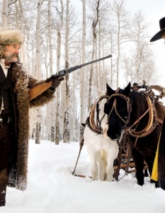 The Hateful Eight (Омразната осморка)
Куентин Тарантино за пореден не беше номиниран за Най-добър режисьор. Всъщност на фона на внушителната му филмография той е отличен в тази категория един-единствен път – през 1995 г. за Pulp Fiction (Криминале).
Излишно е да казваме, че The Hateful Eight не се бори и за Най-добър филм...