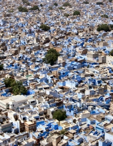 Джодхпу, Индия, наричан Синия град 