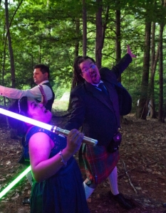 Влюбена двойка направи епична междузвездна сватба в стил Star Wars - 9