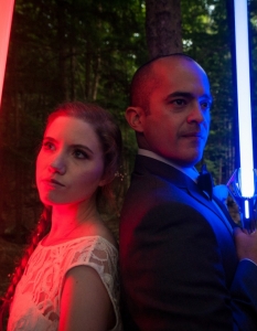 Влюбена двойка направи епична междузвездна сватба в стил Star Wars - 10