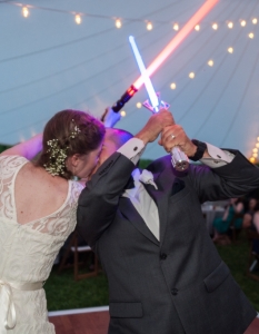 Влюбена двойка направи епична междузвездна сватба в стил Star Wars - 7