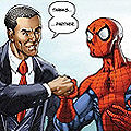 Barack Obama се съюзи със Spiderman