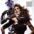 Cindy Crawford скандализира - само по пяна в новия Allure Magazine