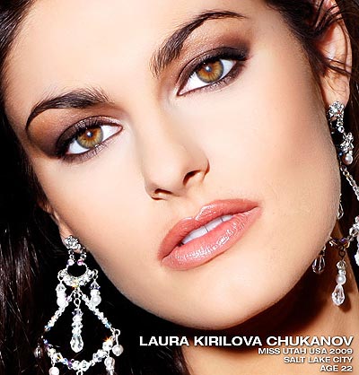 Българката Лаура Чуканов четвърта на Miss USA 2009 (Видео)