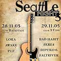 Седем групи свирят в две поредни вечери на Seattle Night V