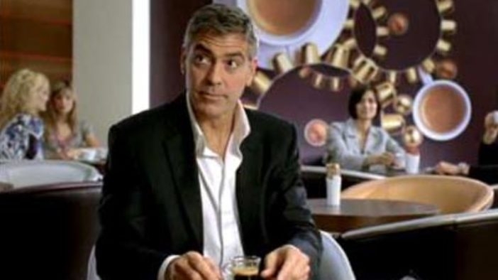 Джордж Клуни и Джон Малкович в реклама на Nespresso