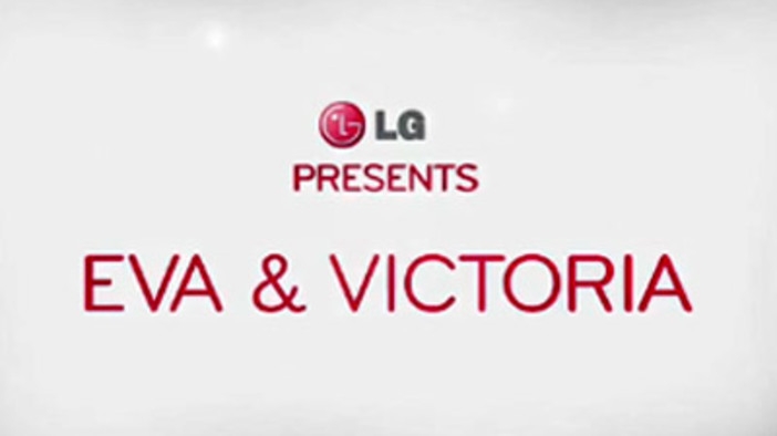 Ева Лонгория и Виктория Бекъм в реклама на LG
