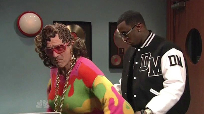 Робърт де Ниро и Пъф Деди в Saturday Night Live 