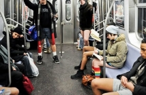 No Pants Subway Ride в Ню Йорк