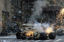 На гости на снимачната площадка на The Dark Knight Rises в Ню Йорк - 2