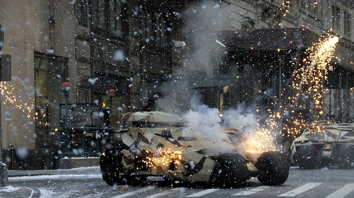 На гости на снимачната площадка на The Dark Knight Rises в Ню Йорк - 2