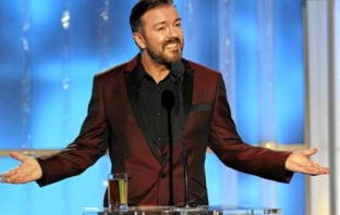 Златен глобус 2012 (Golden Globe Awards 2012) - откриване с Рики Жервейс