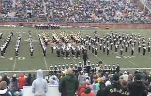 Ohio University Marching 110 make it Gangnam Style 