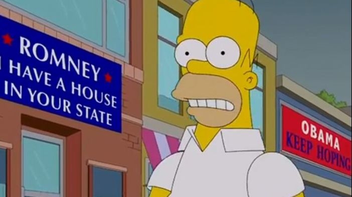 The Simpsons - Хоумър гласува на изборите (Teaser Trailer)