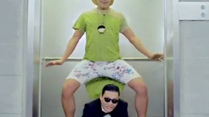 Gangnam Style Video Making Sneak Peek