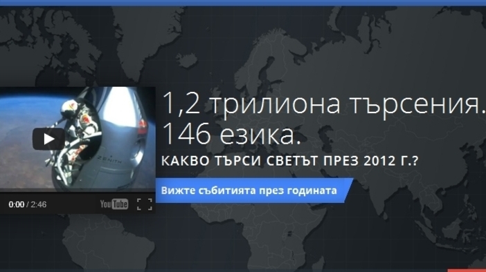 Google Zeitgeist 2012. Какво търсеше светът през 2012 г. в Google?