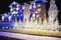 25 000 Angry Christmas Lights - хвъркатите са разгневени, а къщата е полудяла! 