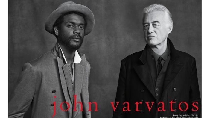 Jimmy Page & Gary Clark Jr. в John Varvatos Spring/Summer 2013 Campaign